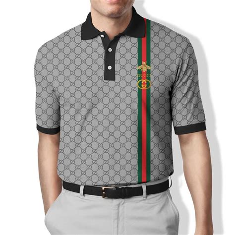 gucci bee polo replica|authentic gucci polo shirts.